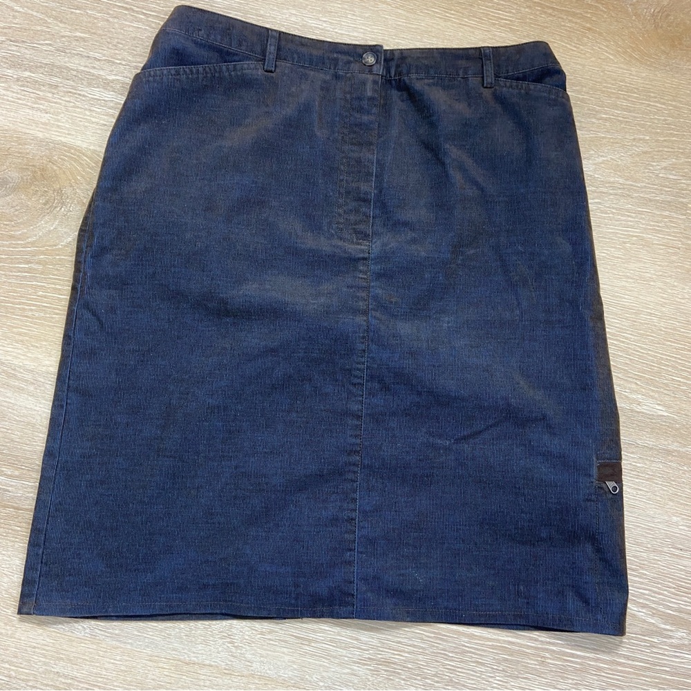 🖤5/$40!! Blue Corduroy Casual Summer Skirt. Eric Alexander